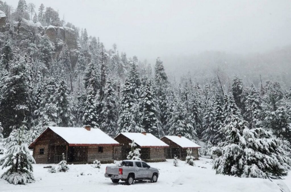 México se pinta de blanco: Seis estados del país registran nevadas