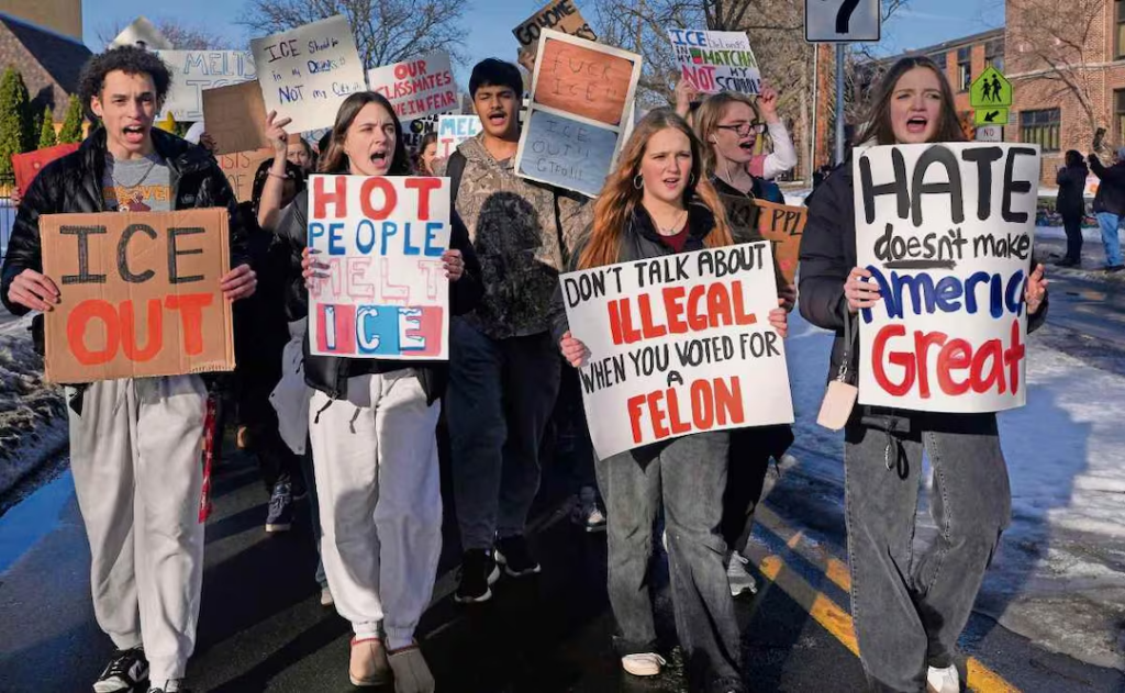 Minneapolis convoca huelga general contra redadas migratorias del ICE
