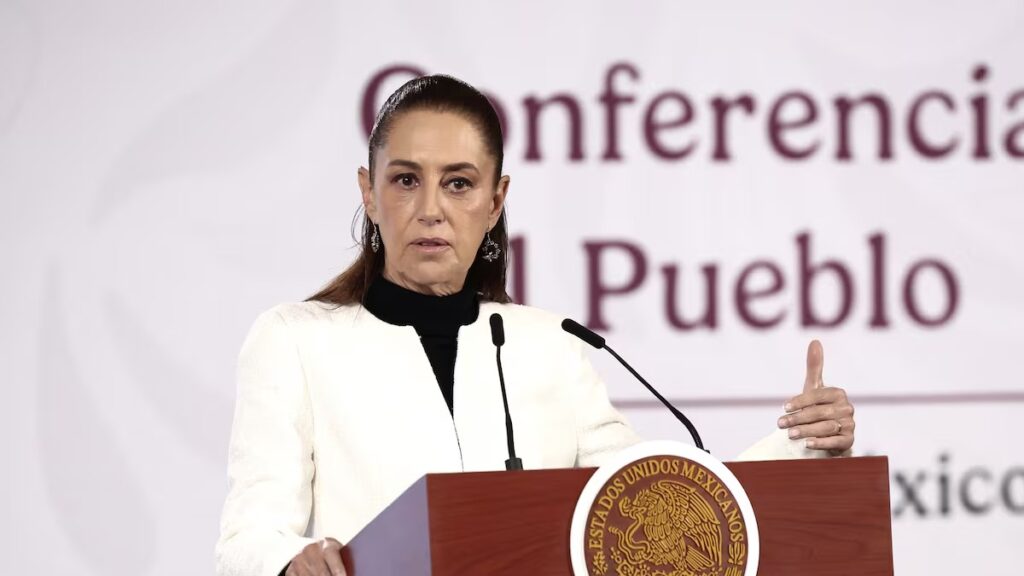 Sheinbaum rechaza intervención de EU y afirma que mantienen colaboración en seguridad