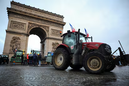 Agricultores protestas en Europa contra el Mercosur