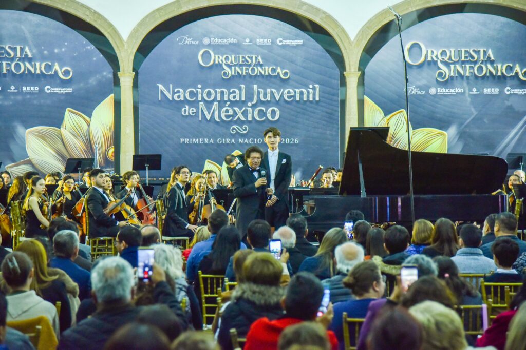 Durango proyecta talento juvenil de todo el país con el nacimiento de la Orquesta Sinfónica Nacional Juvenil de México