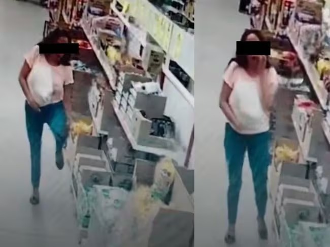 VIDEO: Mujer se hace una “limpia” con un huevo dentro de una tienda y se vuelve viral