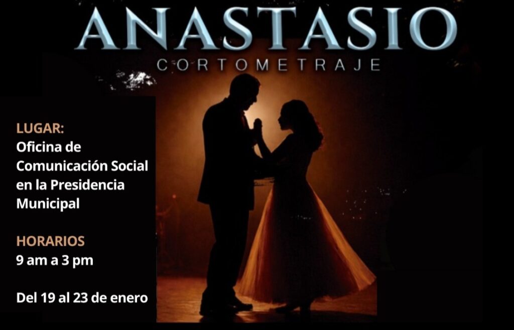 Solicitan Extras de Todas las Edades para el Cortometraje ´ANASTASIO´