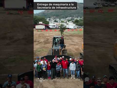 Maquinaria para la colonia Santa Teresita de Tepic
