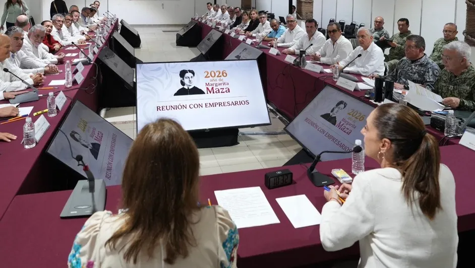Sheinbaum se reúne con empresarios para impulsar inversión en Veracruz
