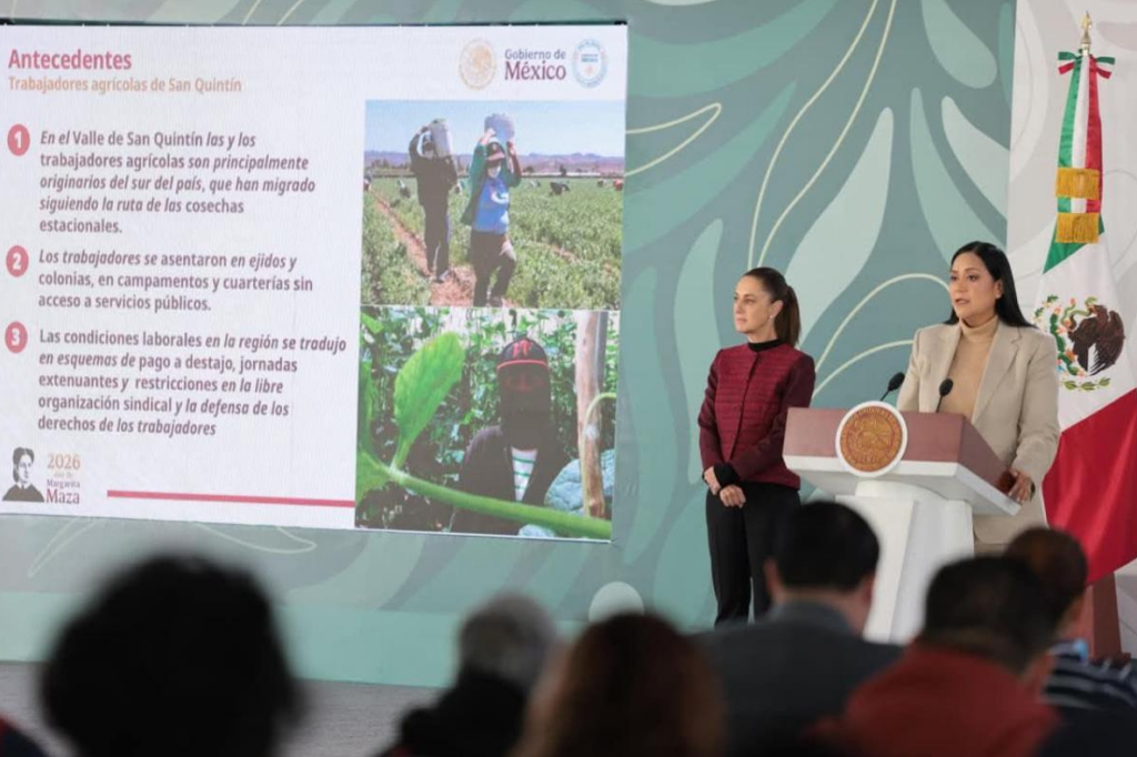Bienestar lanza plan de Justicia para Trabajadores Agrícolas de San Quintín