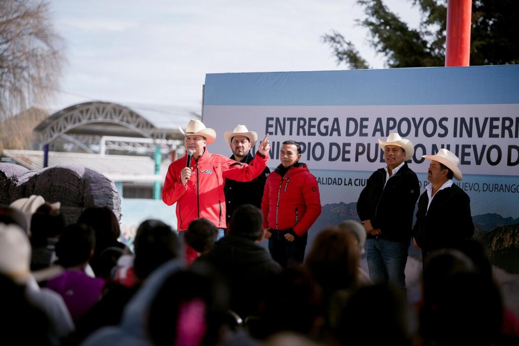 Esteban Villegas anuncia remodelación de la Plaza Principal de La Ciudad, Pueblo Nuevo