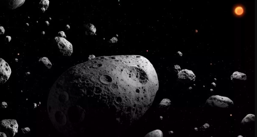 Descubren un enorme asteroide que rompe récords de velocidad