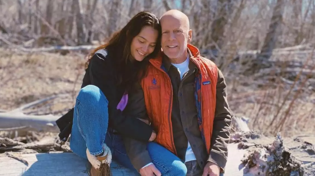 Esposa de Bruce Willis revela que el actor no sabe que está enfermo