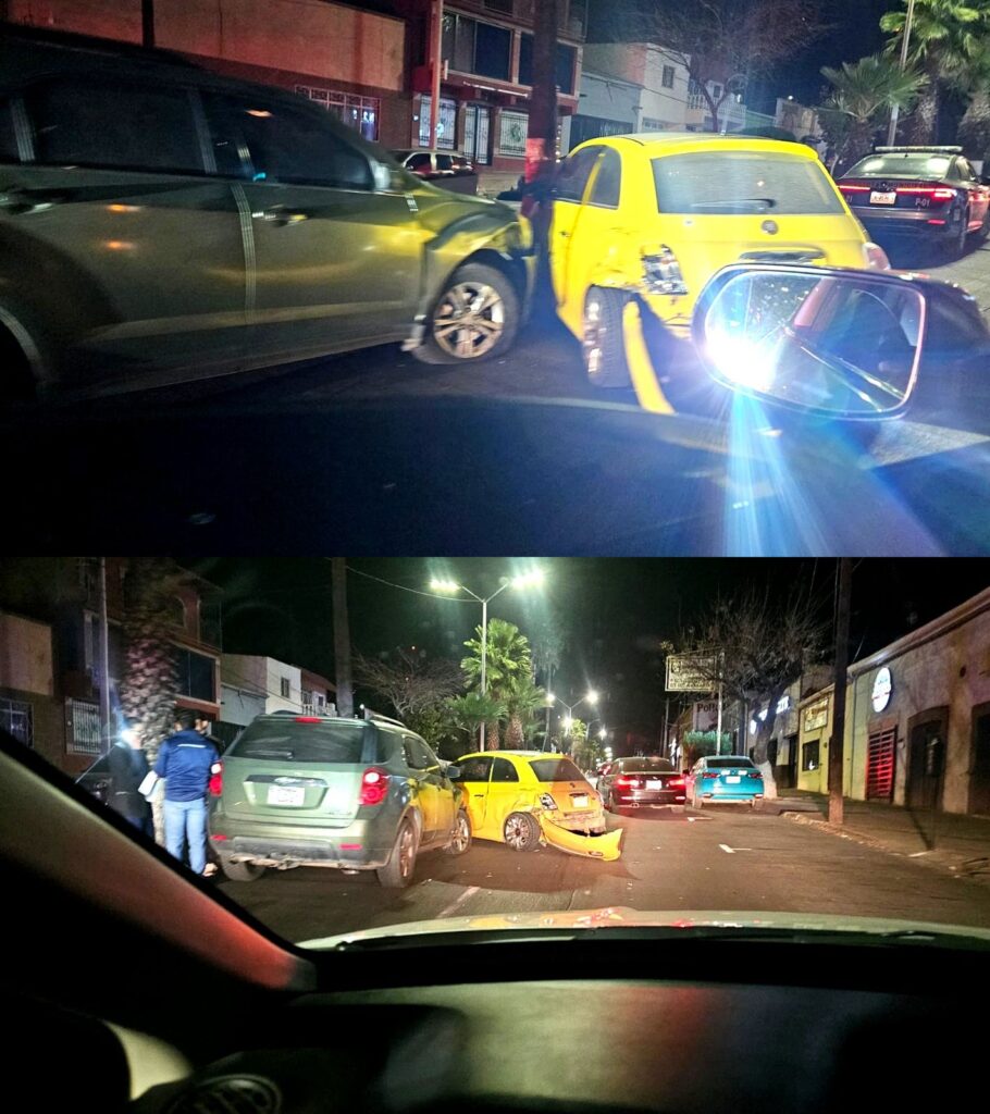 Accidente vial en Chihuahua: Impactante colisión sin heridos