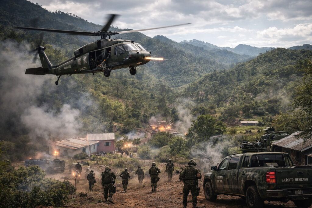 Despliegue Militar en el Triangulo Dorado