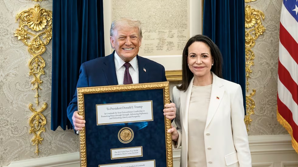 Trump confirma interés en involucrar a María Corina Machado en transición de Venezuela
