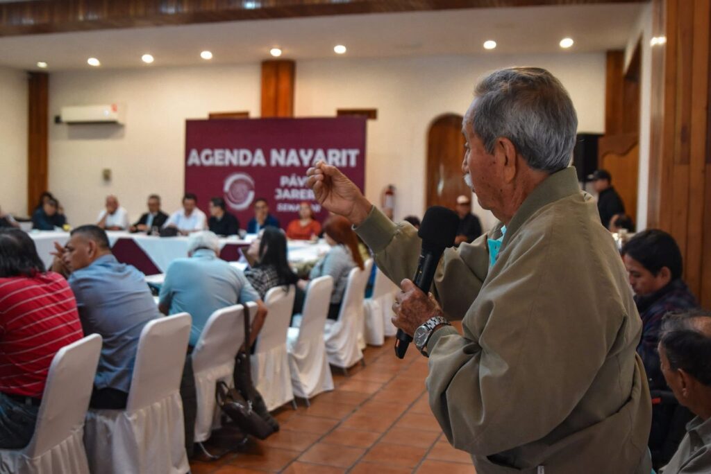 Convoca senador Jarero al pueblo para construir la agenda Nayarit