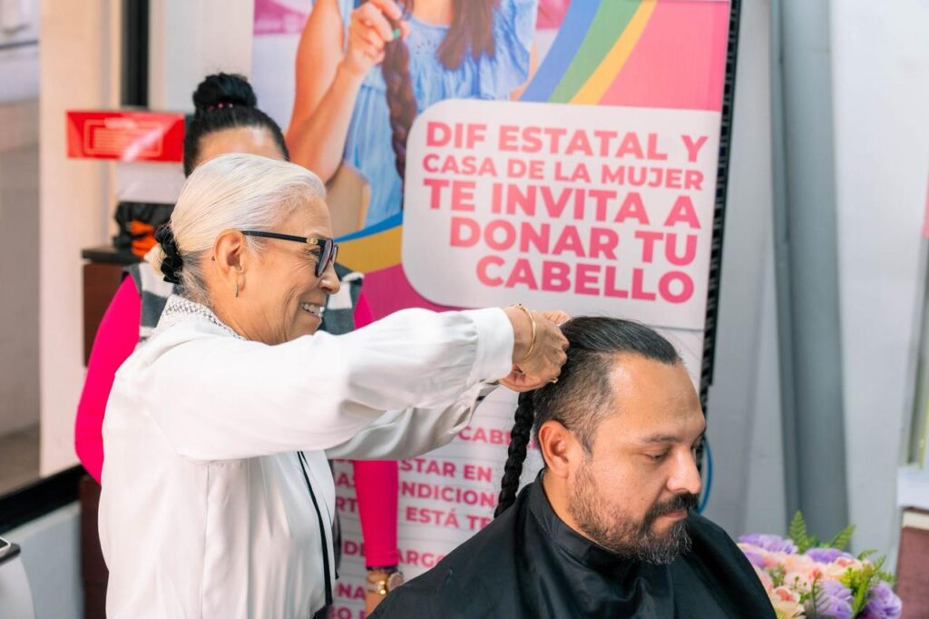 Beatriz Estrada impulsa la donación de cabello para apoyar a mujeres con cáncer