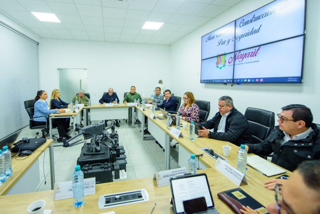 Gobierno de Nayarit refuerza estrategia de seguridad con acciones coordinadas y resultados concretos