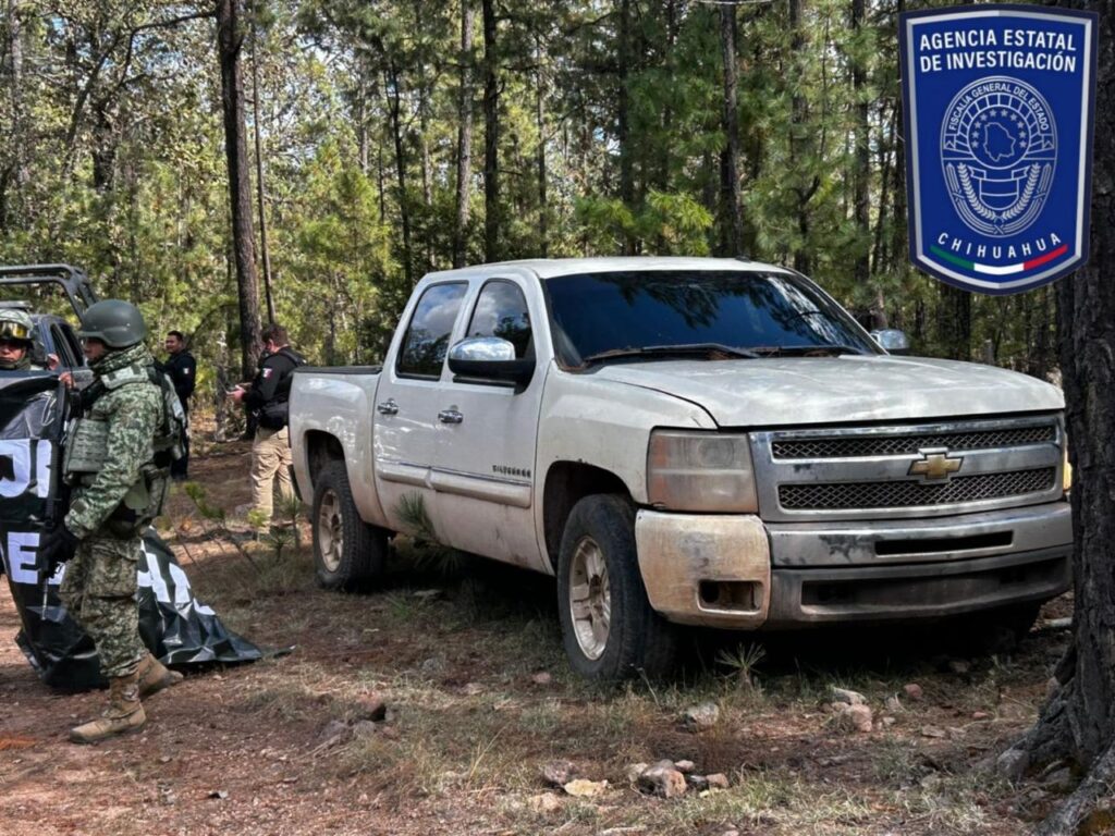 Recupera célula BOI pick up robada en Guadalupe y Calvo