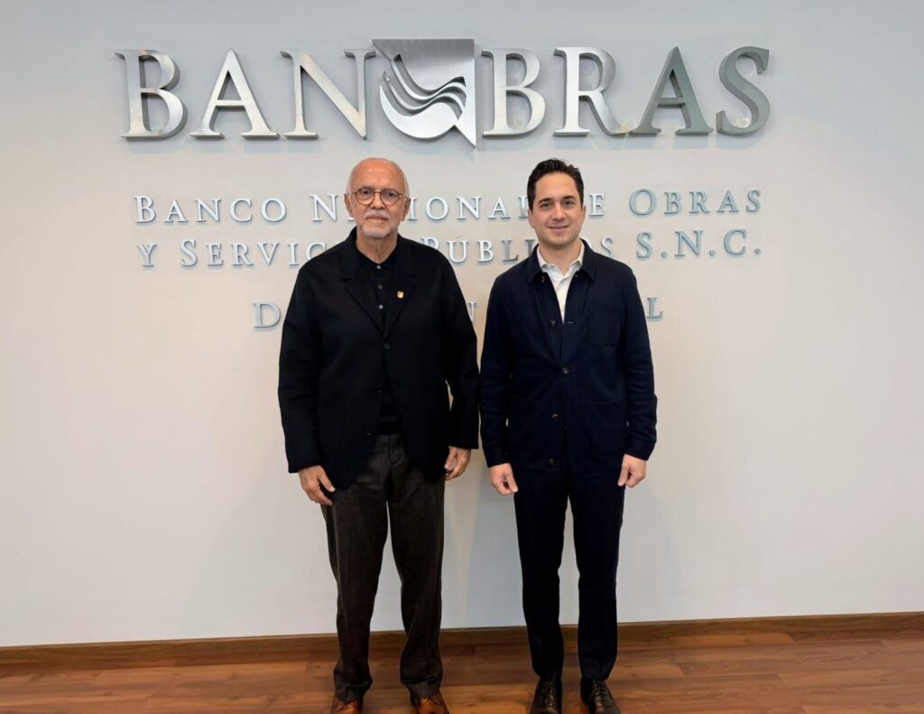 El gobernador del estado sostuvo una reunión con el director general de Banobras