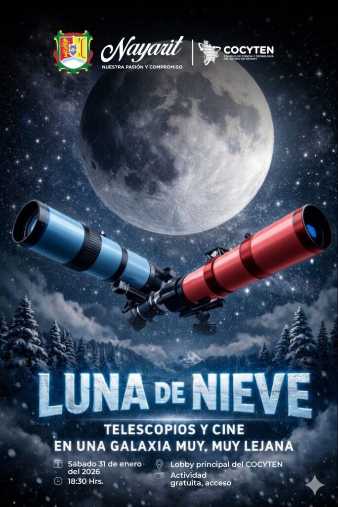 Observación Astronómica: Luna de Nieve