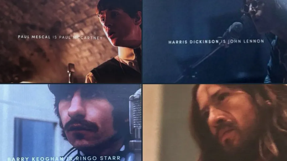 Primeras Imágenes del Elenco de The Beatles