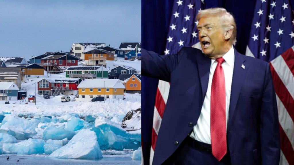 Trump reaviva intención de comprar Groenlandia y no descarta uso de la fuerza