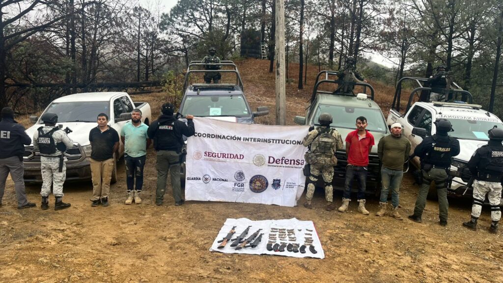 Detienen a Cuatro Personas Armadas en Moris, Chihuahua