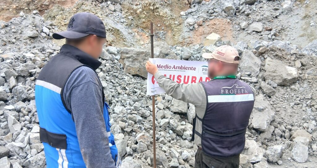 Profepa clausura proyectos mineros y forestales en Durango durante 2025