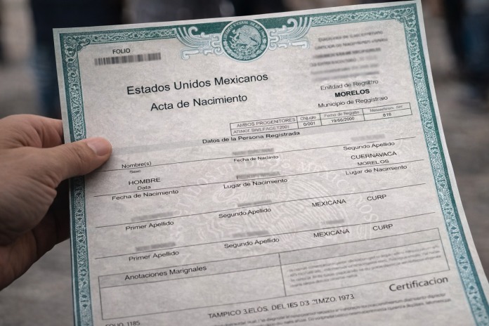 Detectan venta de actas de nacimiento mexicanas para migrantes