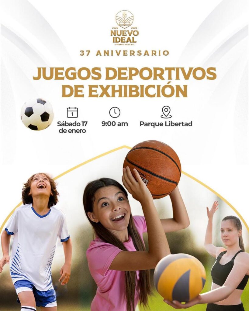 Nuevo Ideal celebra su 37 Aniversario con Juegos Deportivos Infantiles