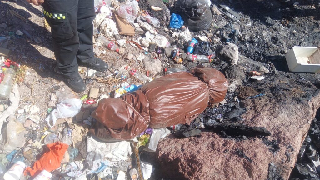 Reporte de “bulto” abandonado en forma de persona moviliza a la policía