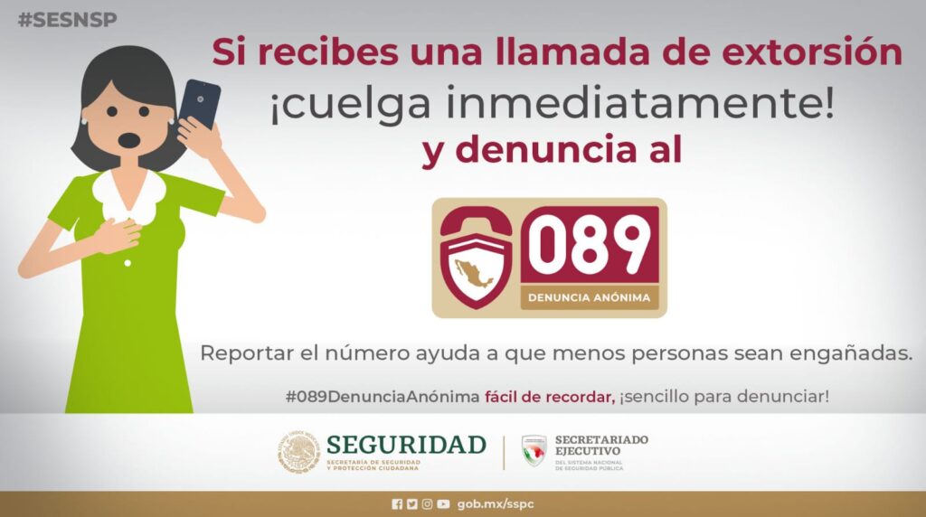 Extorsión telefónica es el delito con más intentos en Durango: SSP