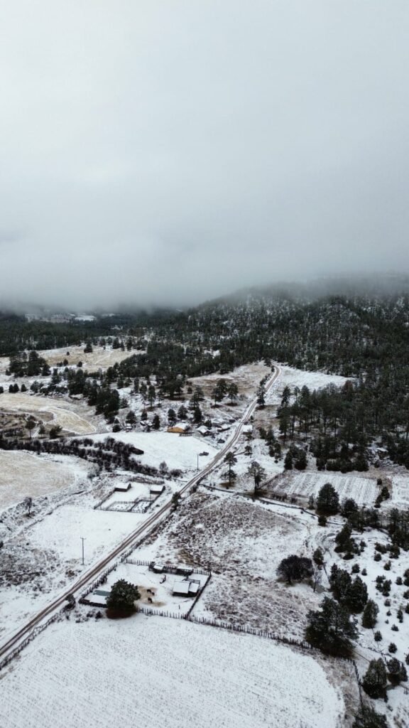 Carreteras de Durango se mantienen abiertas pese a nevadas; SICT llama a extremar precauciones