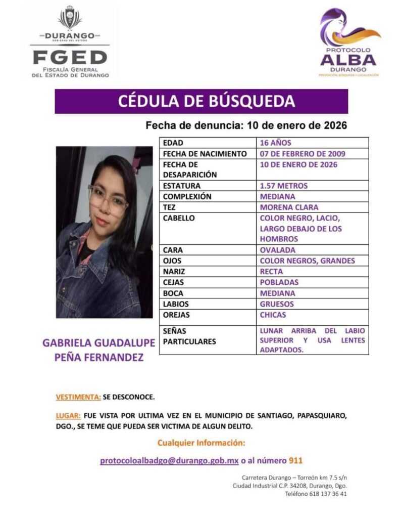 ¡Ya en casa! Localizan sana y salva a adolescente de Santiago