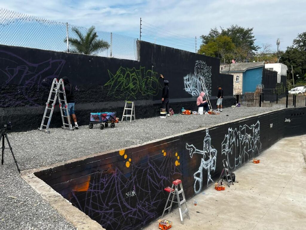 El arte urbano transforma el Fraccionamiento Revolución rumbo al Mundial de Futbol