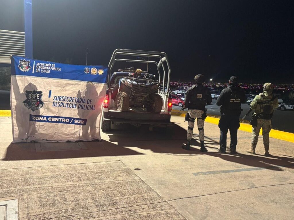 Localiza SSPE campamento improvisado y asegura cuatrimoto en Satevó