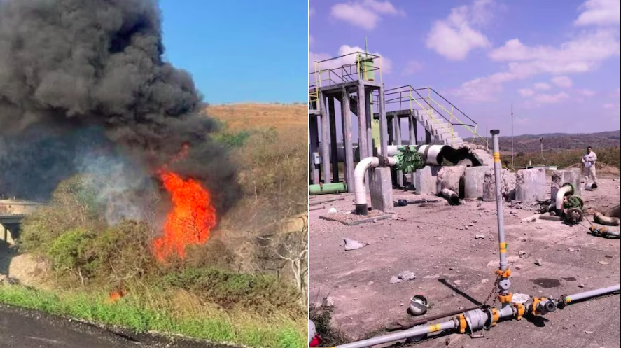 Explosión en ducto de Pemex de Oaxaca deja tres muertos y seis heridos