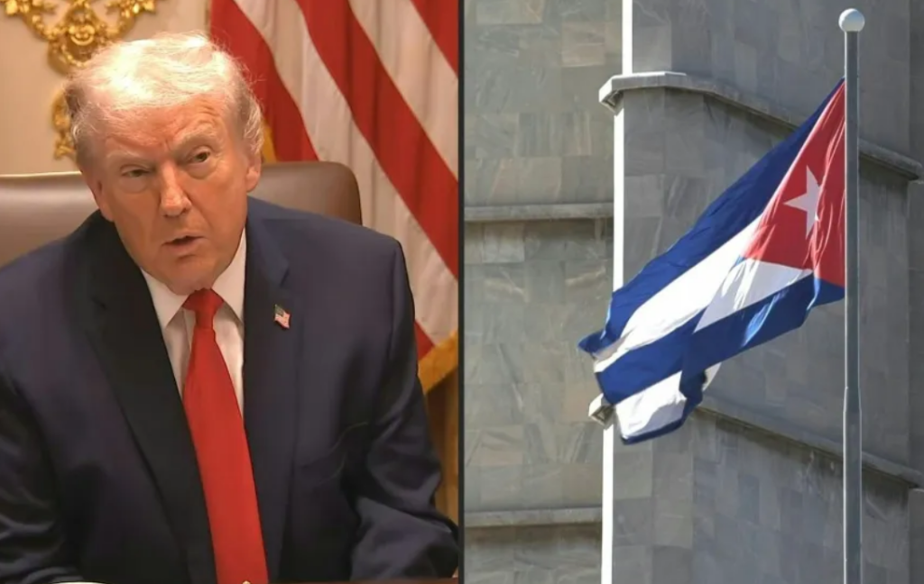 Trump anuncia inicio de conversaciones con líderes cubanos en medio de presión energética