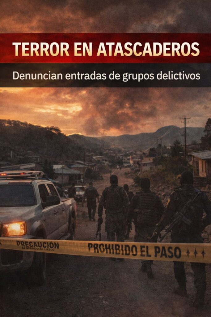 Ataque Armado en Atascaderos Deja Tres Muertos, hasta este momento