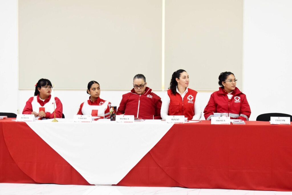 Cruz Roja Nuevo Ideal se suma a capacitación estatal en materia de desastres