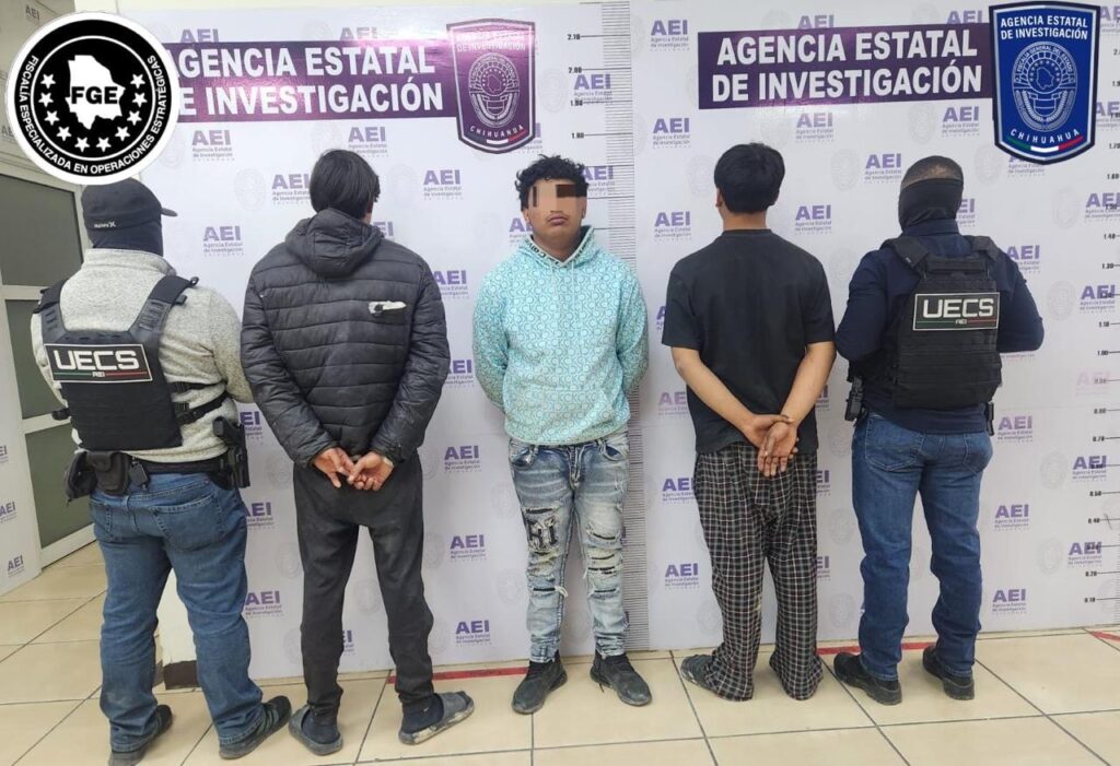 Capturan a un adulto y dos menores por secuestro agravado en Ciudad Juárez