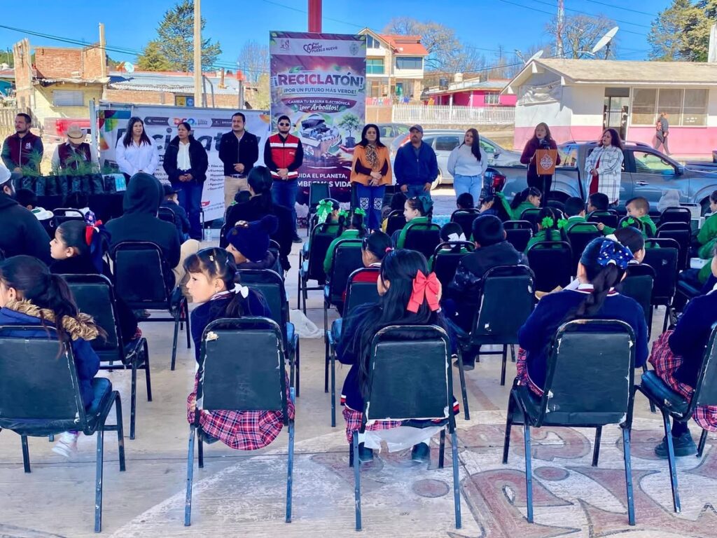 Realizan Reciclatón 2026 en Pueblo Nuevo