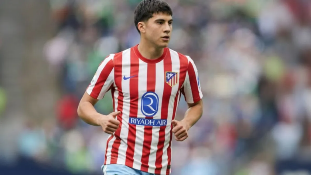 Obed Vargas jugará la Champions League con el Atlético de Madrid