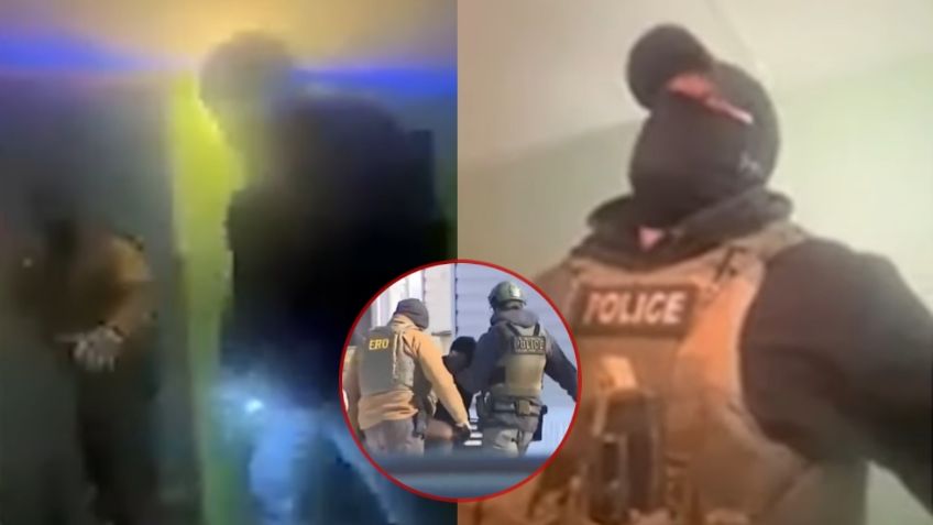 ICE entra violentamente a una casa para arrestar a mexicano con visa vencida