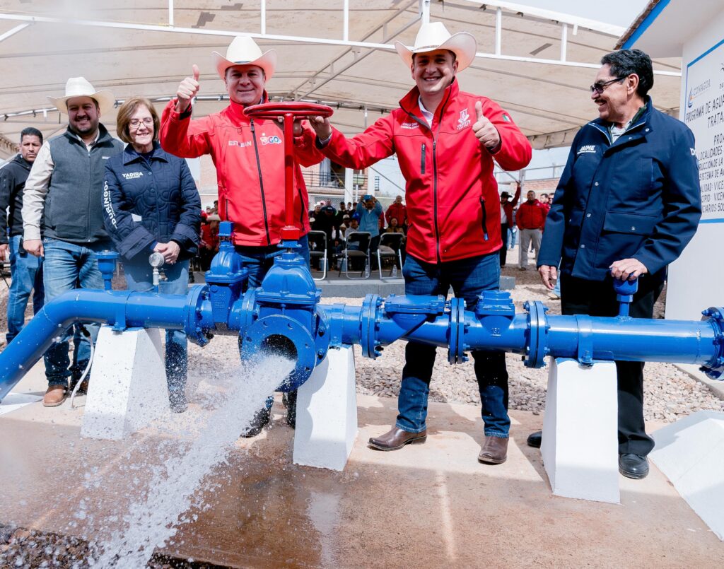 Nuevo pozo en Vicente Guerrero garantizará agua diaria; Esteban anuncia 16 mdp más