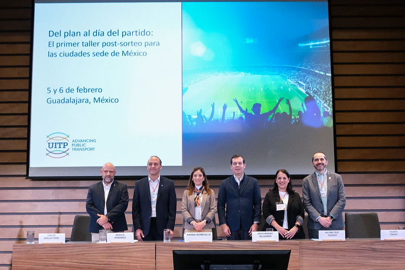 Jalisco afina plan de movilidad rumbo al Mundial 2026 con taller internacional de transporte
