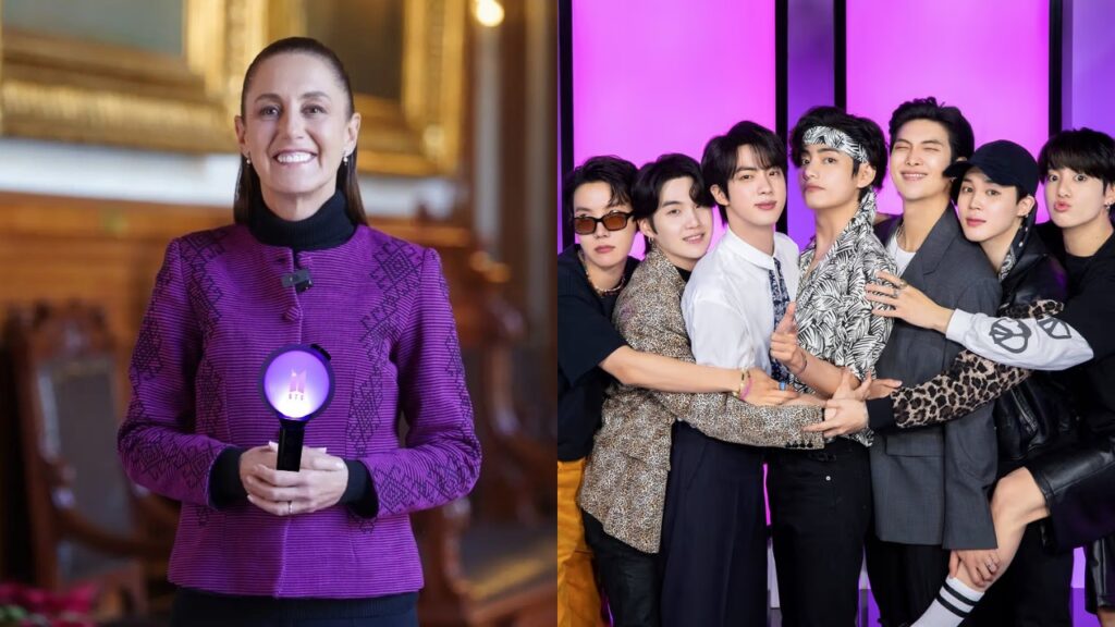 Sheinbaum recibe respuesta de Corea tras solicitar nuevas fechas de BTS