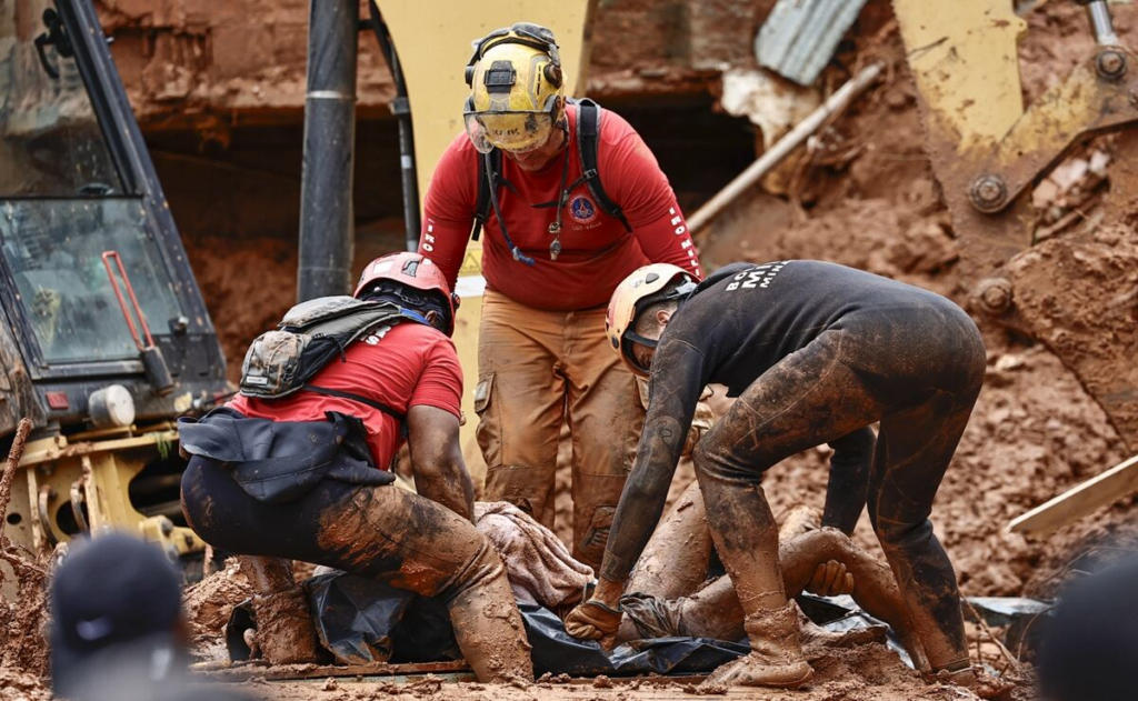 Lluvias torrenciales en Brasil dejan 36 muertos y 33 desaparecidas en Minas Gerais