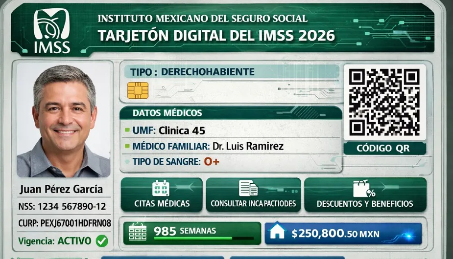 Obtén tu Tarjetón Digital del IMSS sin filas y desde cualquier dispositivo