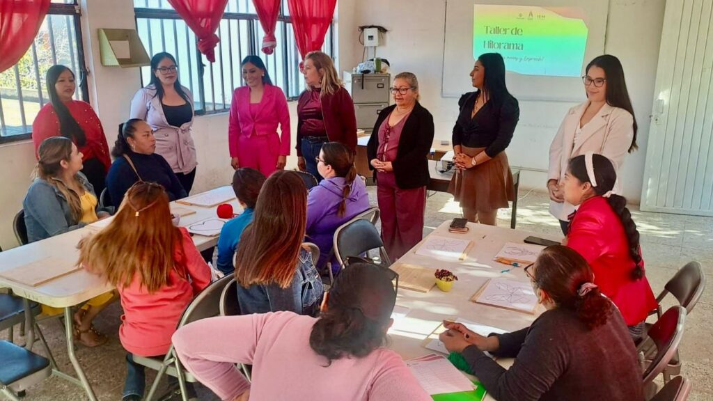 Taller de Hilorama; Empodera a Mujeres de Vicente Guerrero