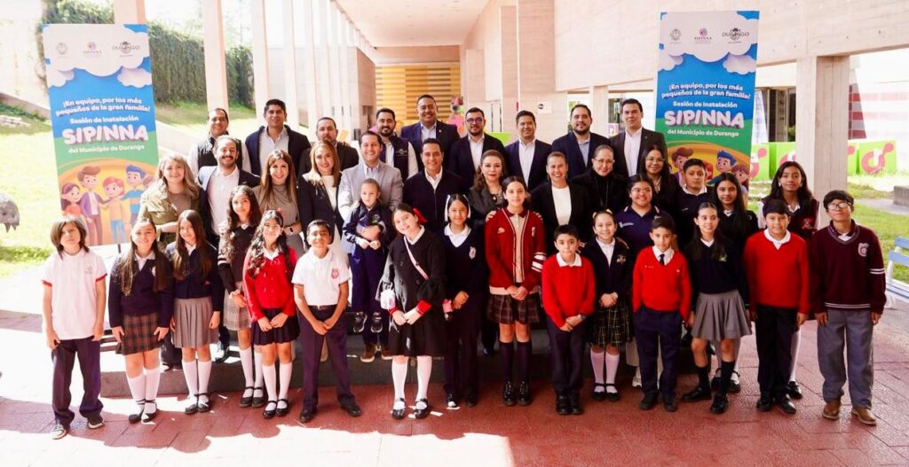 Durango protege a la infancia: Toño Ochoa instala el Consejo Consultivo y SIPINNA Municipal.