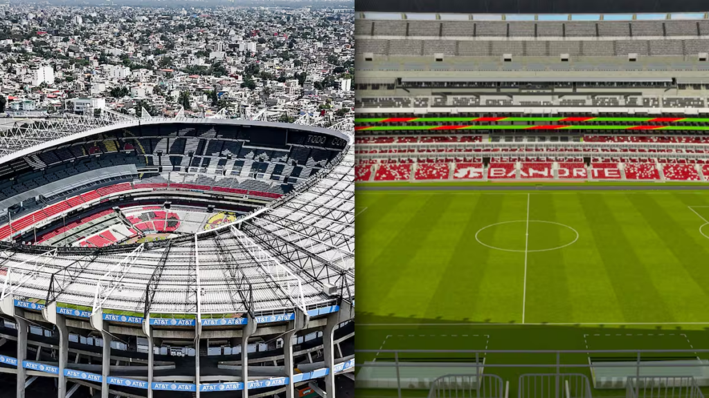 Obras en el Estadio Azteca ponen en riesgo el partido inaugural